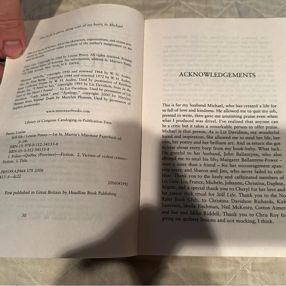 Still Life by Louise Penny - Picture 2 of 6